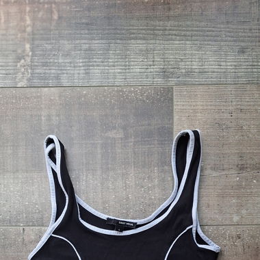 Black Crop Top