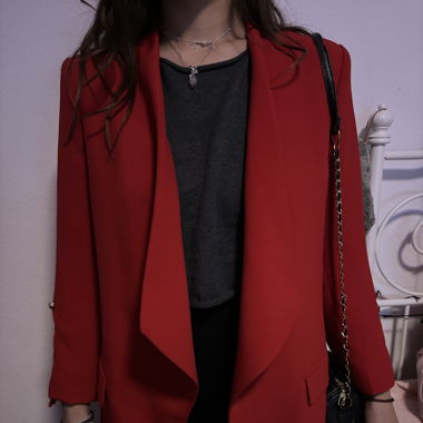 Roter Blazer
