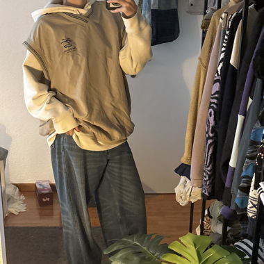 Overjacket smanicato baggy