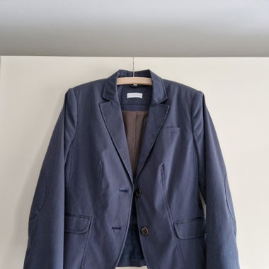 taillierter Blazer, dunkelblau