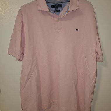 Polo Tommy Hilfiger Rosé Classic Fit Grösse L