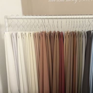 Hijab chiffon/jersey 
