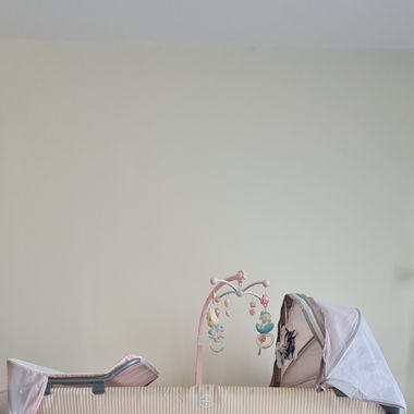 2 en 1 lit bébé, Table à Langer,Jouets