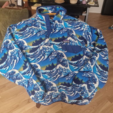 Polaire Patagonia x Hokusai 