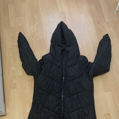 knöchellange warme winterjacke
