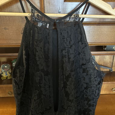 Black Spaghetti Strap Dress