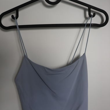 Bershka Spaghettitop hellblau