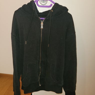 Zipper cropp nero