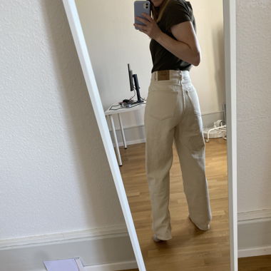 Pantalon beige American Vintage