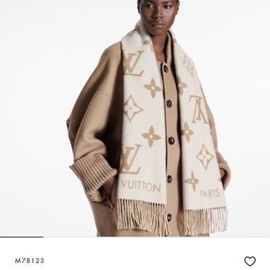 Écharpe Louis Vuitton Reykjavik quasi neuve