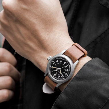 Hamilton Khaki Field NEW Pilot Watch - Full Set