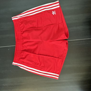 Adidas red shorts