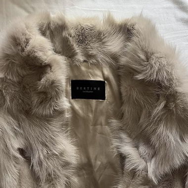 Bertine Fur Collar Fur Jacket