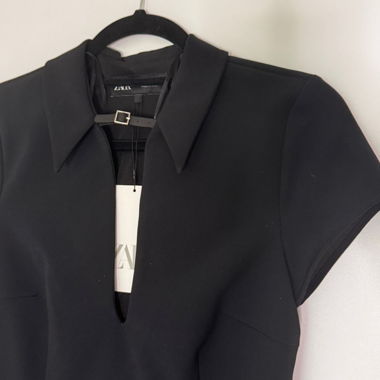 Robe noire Zara