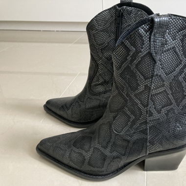 Lederstiefel Größe 40
