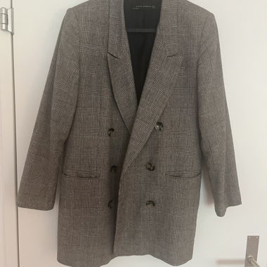Zara Woman Checked Blazer