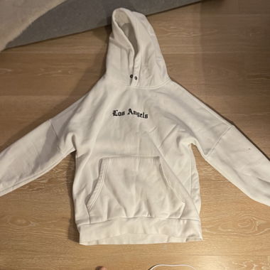 Hoodie blanc Los Angeles