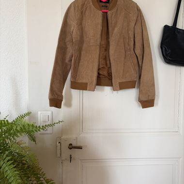Übergangsjacke (100% Aussenmaterial Leder)