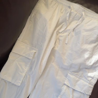 Hose / Cargo ASOS weiss aus Baumwolle