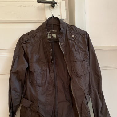 Veste vintage brune 