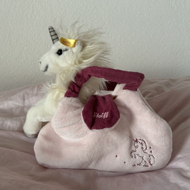 STEIFF Starly Einhorn mit Tasche