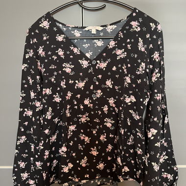 Blusa a fiori