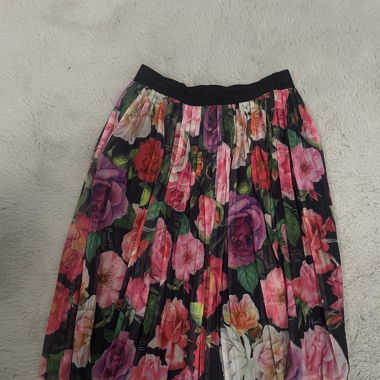 Flower Printed Skirt