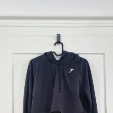 Felpa corta con cappuccio Gymshark