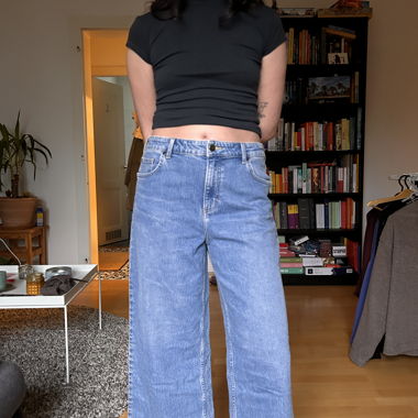 Jeans wide leg Lee