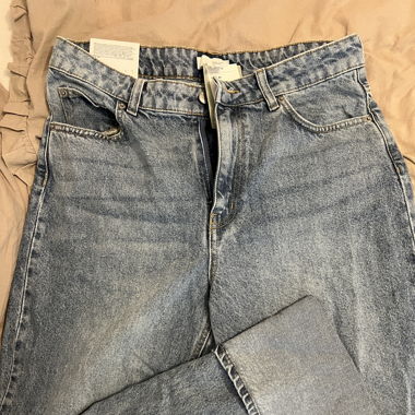 Virale High Waist Straight Jeans H&M