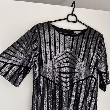 Pailetten Bluse