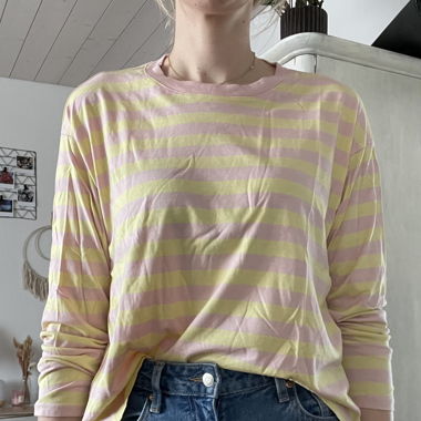 Streifenpullover