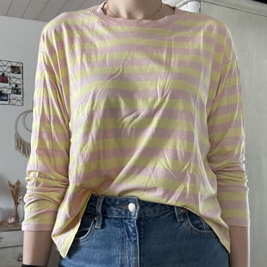 Streifenpullover