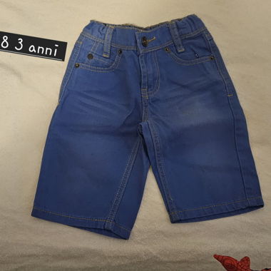 Shorts bambino blu