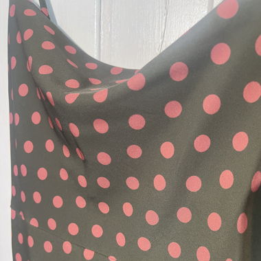 Robe à pois