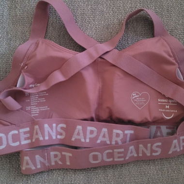 Reggiseno sportivo Oceans Apart rosa