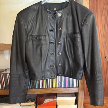 Veste en cuir