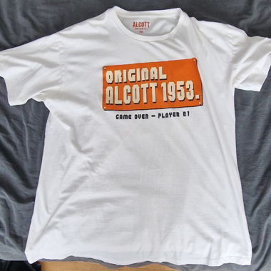 T-shirt Alcott bianco XXL
