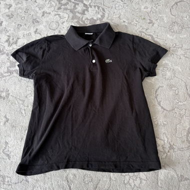 Polo Lacoste noir