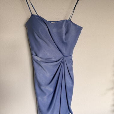 Manoukian Blue Dress Gr. 36