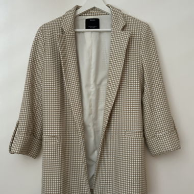 Blazer Bershka a pied de poule