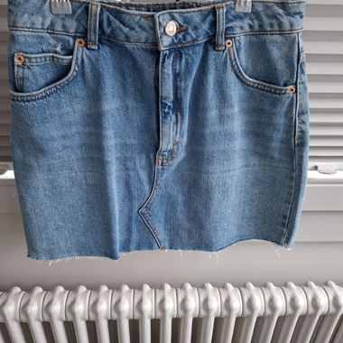 Brand new jeans miniskirt