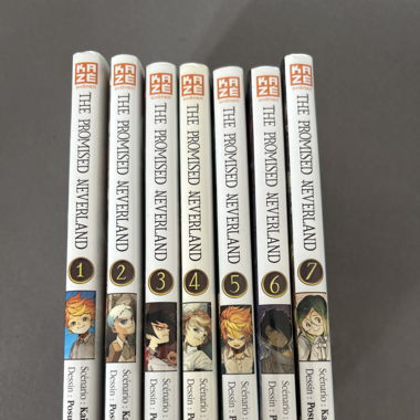 Manga the promised neverland 1-7