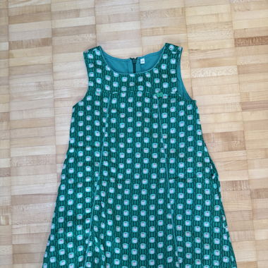 Printed Green Dress 6-7 Yrs old