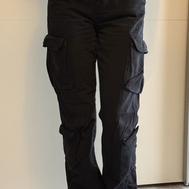 Pantalon cargo noir