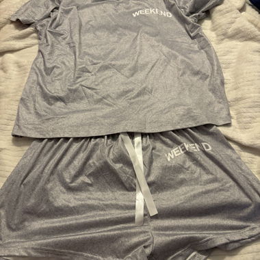 Set pigiama Weekend grigio