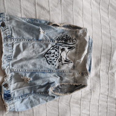 Gilet in denim 