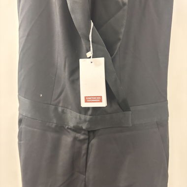 Schwarzfarbene Kombi-Hose - Comptoir des Cotonniers
