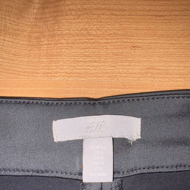 Pantalon type satin 