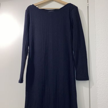 Promod dunkelblaues Strickkleid